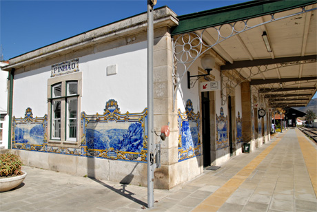 Gara de Tren Pinhao din Portugalia foto